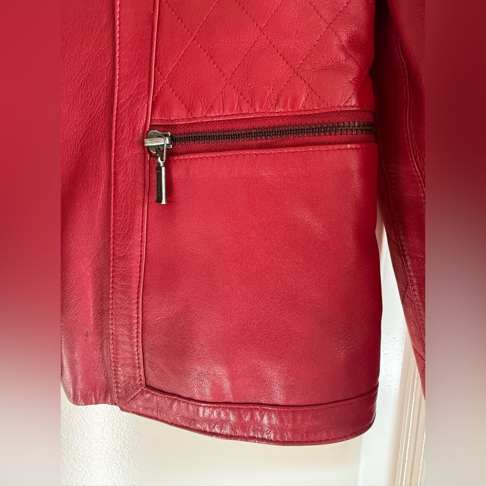 Vintage Vakko Leather Jacket - Picture 3 of 7
